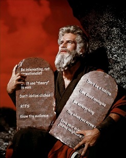 deset trenerskih zapovjedi